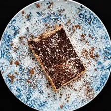 Tiramisu dusted with cocoa at BLVD Grille